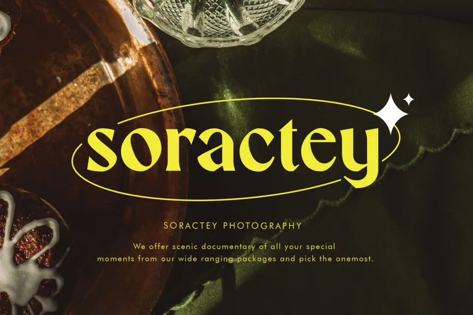 Decorative Display Typeface