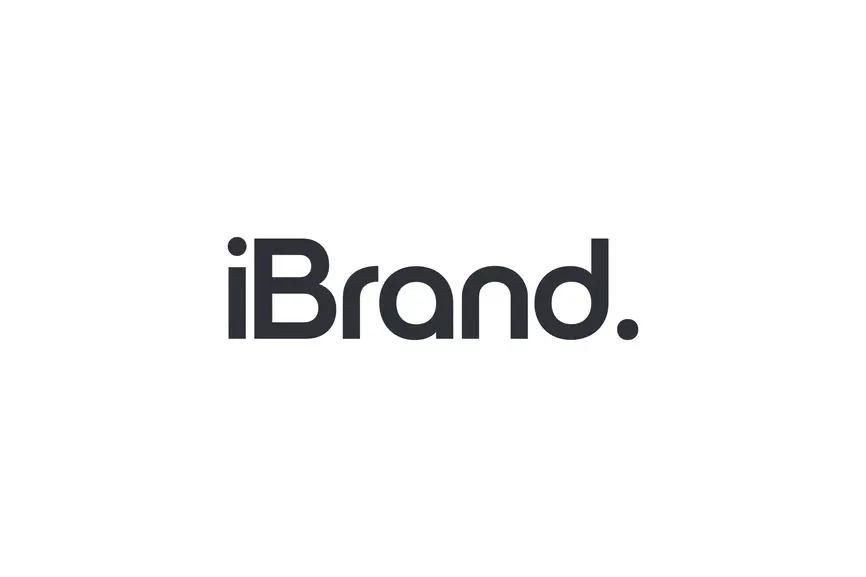 iBrand logo font preview for modern logo design and professional brand identity