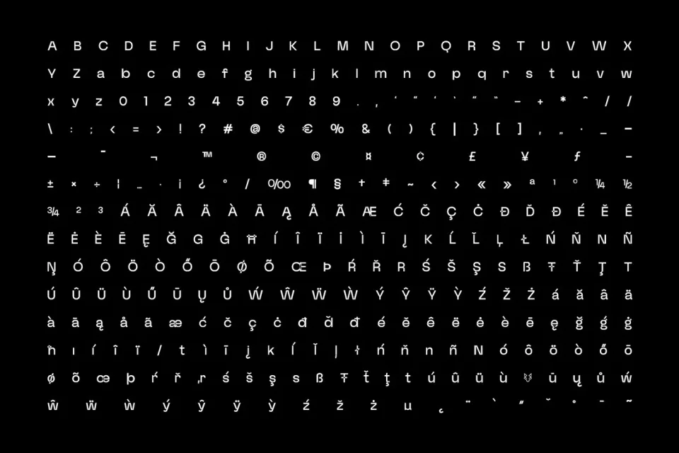 Modern Sans Serif Font for Branding