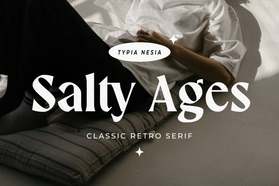 Salty Ages Font