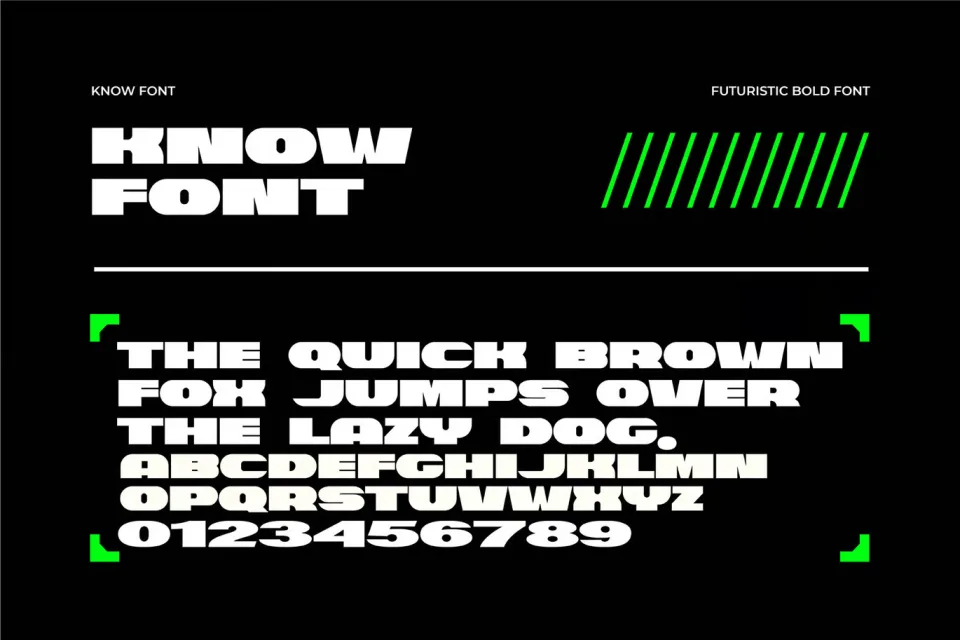 Know Modern Sans Serif Font for professional logos, brand identity, and business visuals