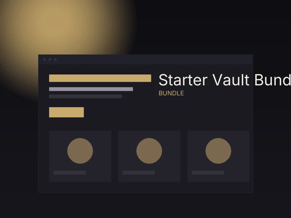 Starter Vault Bundle