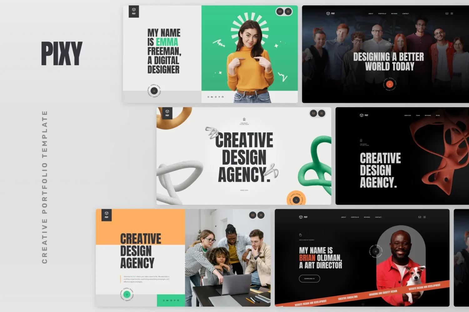 Portfolio template