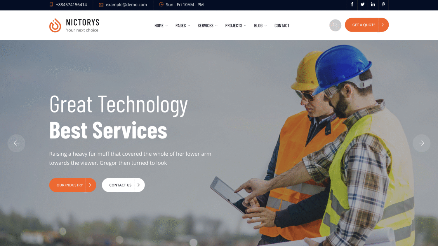 Real Estate Website Template