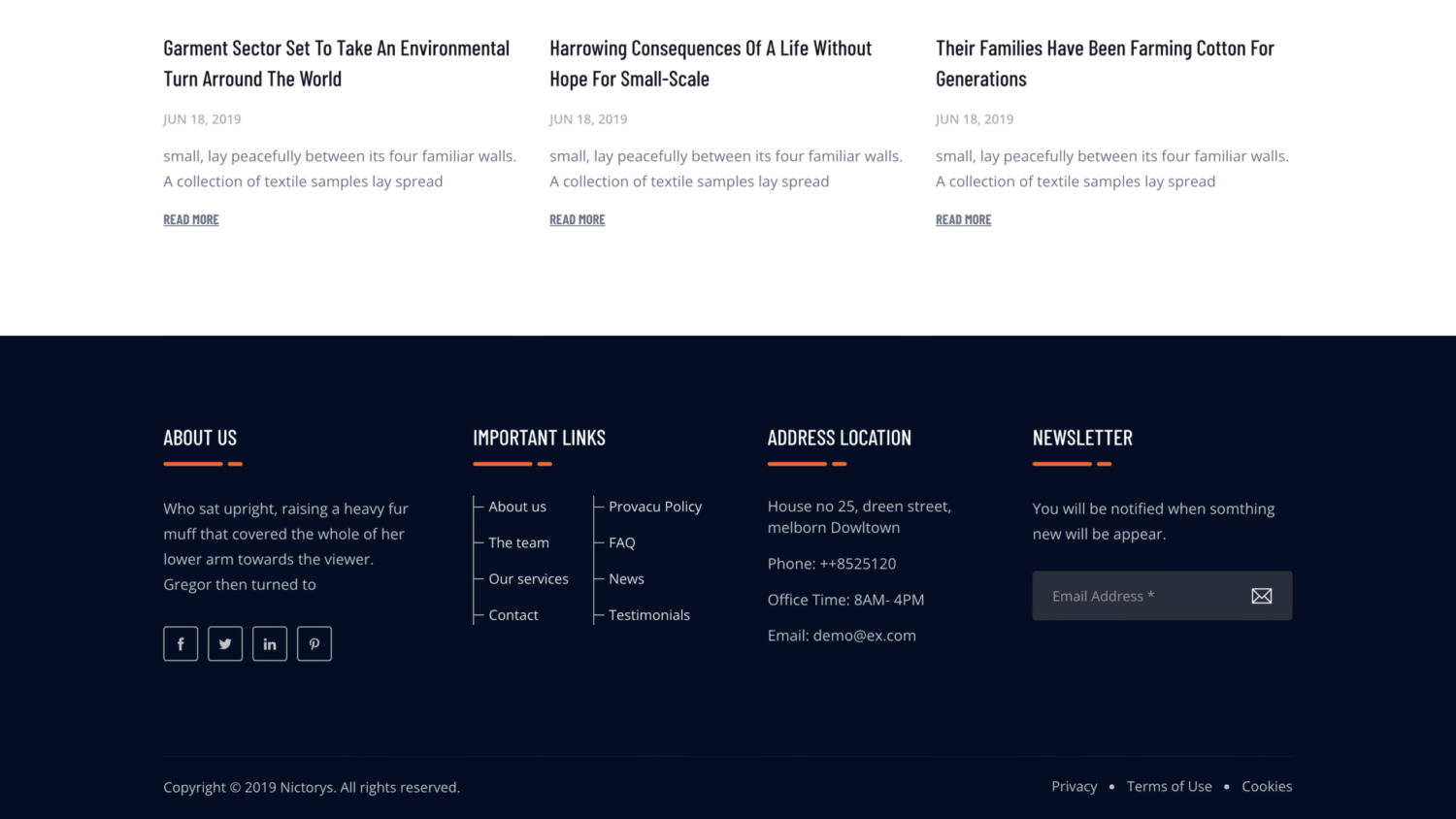 Real Estate Website Template - Image 6