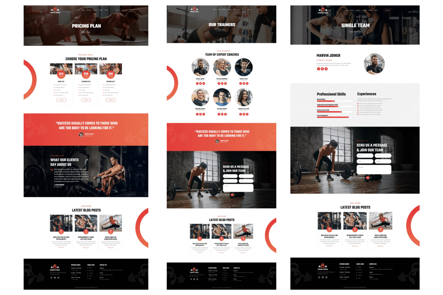 Xtreme Fitness | Elementor Template Kit - Image 3