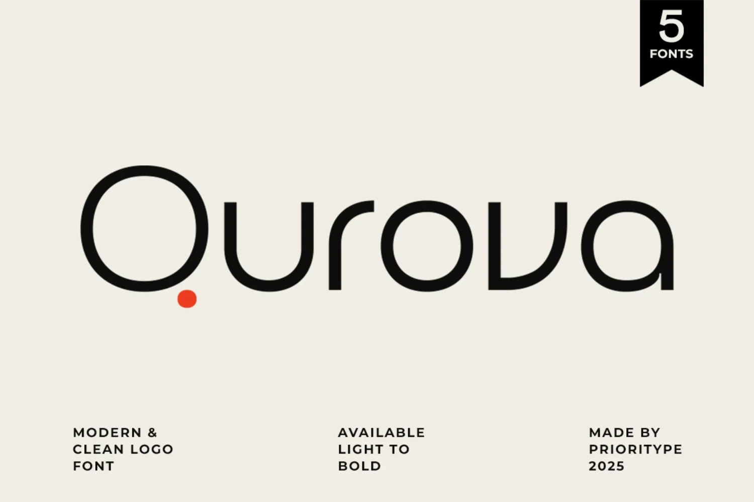 Qurova - Modern Elegant Logo Font