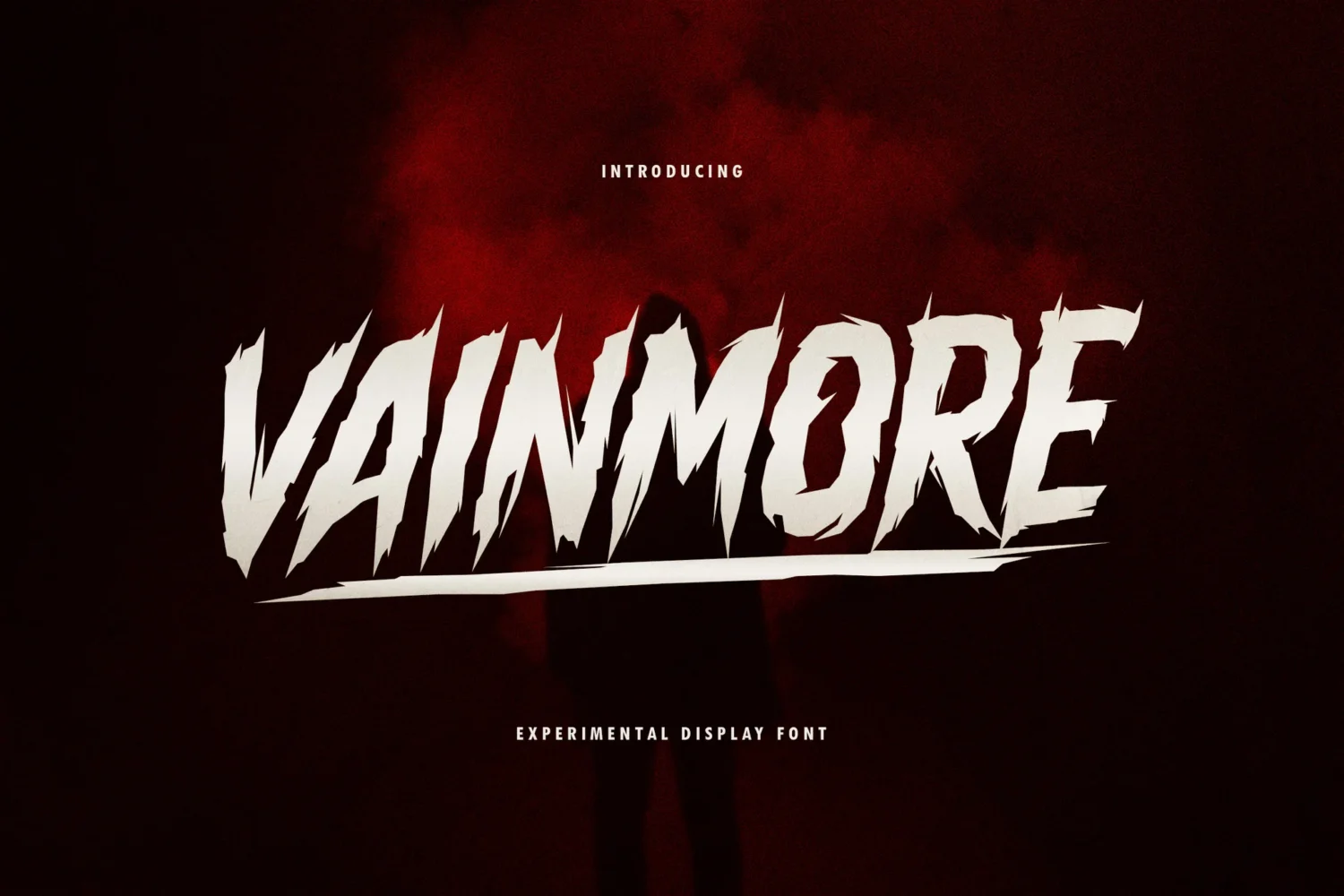 Vainmore – Standout Horror Display Font with Unique and Catchy Style (OTF & TTF)