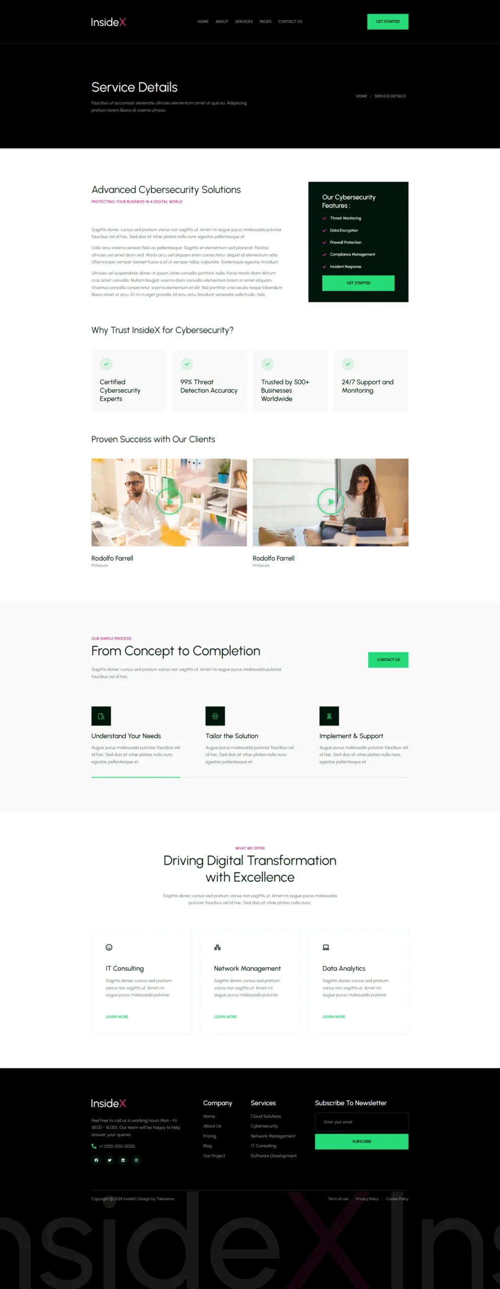 IT Solutions & Services Elementor Template Kit for Technology Businesses - Image 5