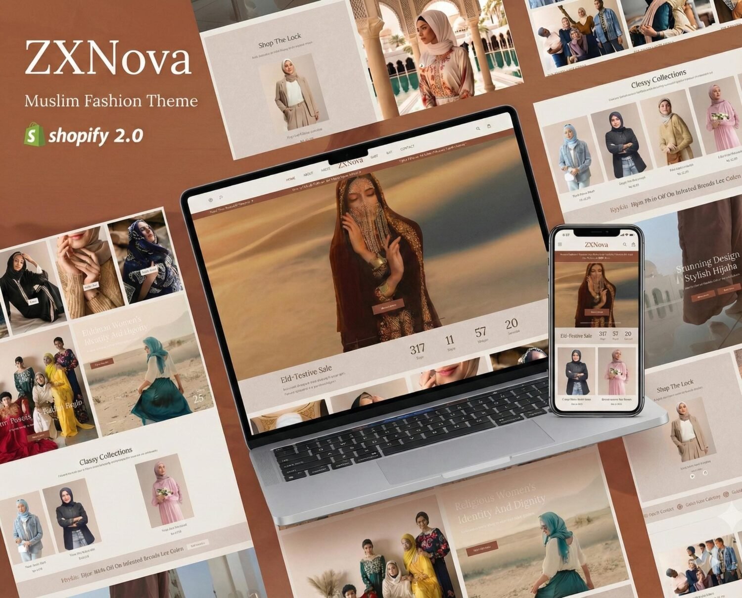 Shopify theme for Muslim Fashion