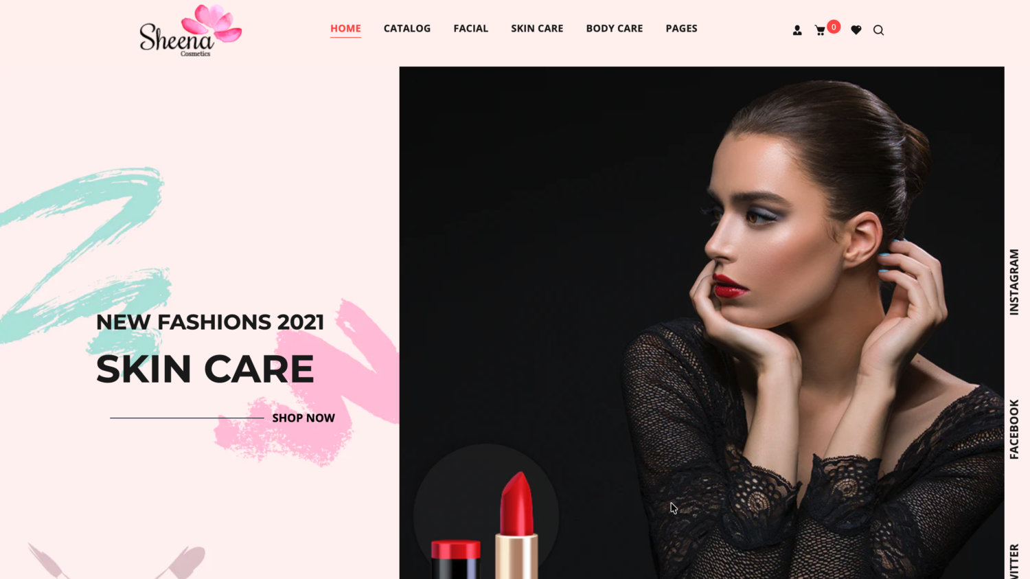 Cosmetics Shopify Theme